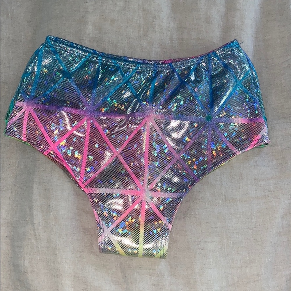 COPY - Rainbow booty shorts